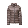 Leichte Daunenjacke Damen mit Steppmuster und taillierter Passform | J&B - 9 - Jasminaboutique.com