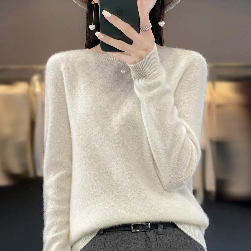 Damenpullover – Klassische Passform mit weicher Struktur - 11 - Jasminaboutique.com