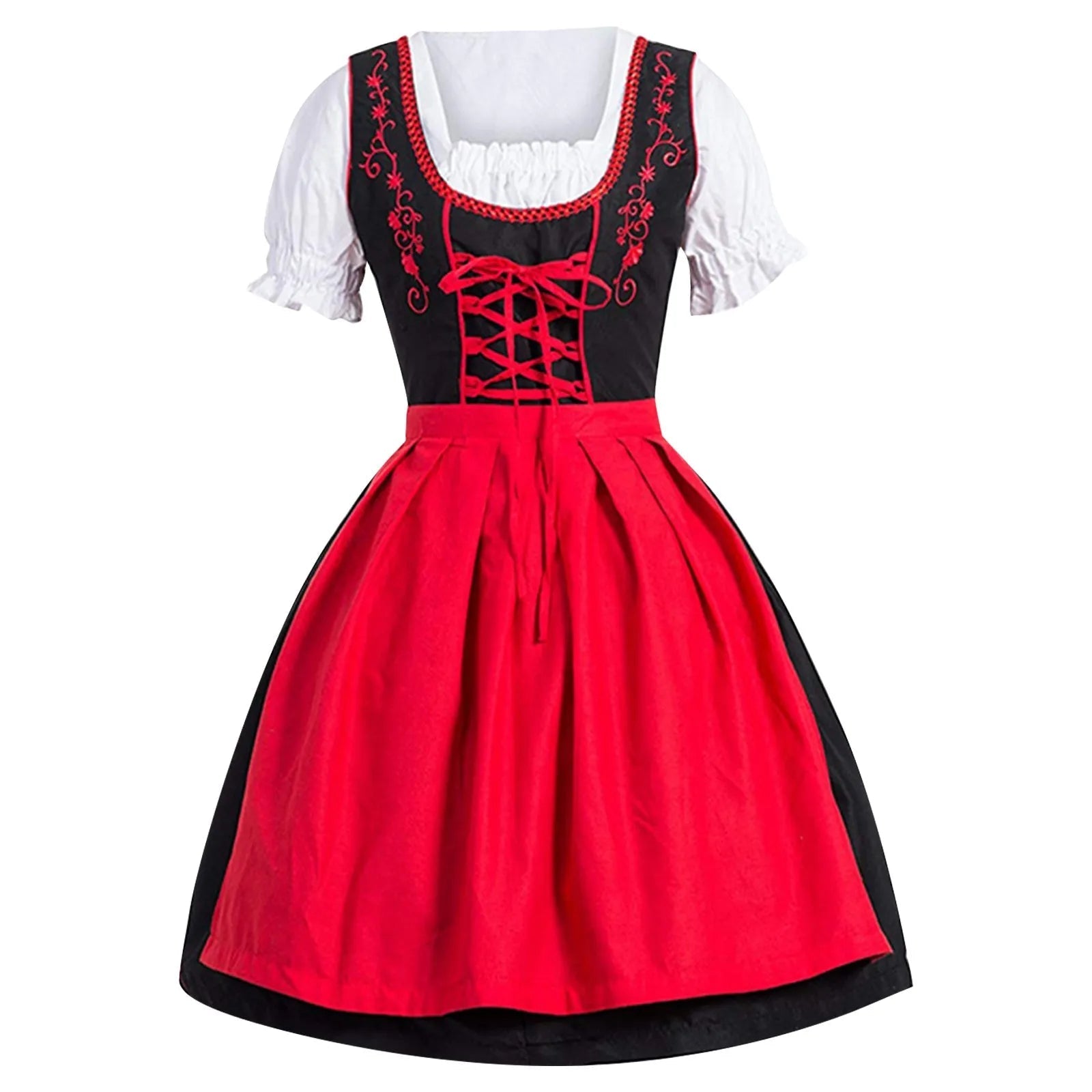 Oktoberfest-Kleid für Damen im traditionellen Stil mit eleganter Stickerei - 4 - Jasminaboutique.com