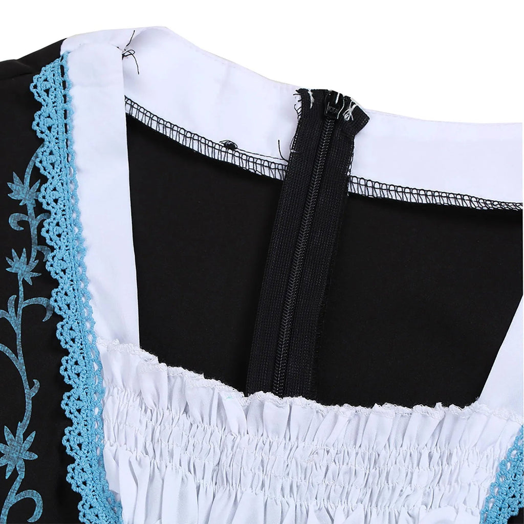 Oktoberfest-Kleid für Damen im traditionellen Stil mit eleganter Stickerei - 6 - Jasminaboutique.com