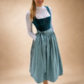 Midi-Kleid für Damen im Vintage-Stil mit festlichem Flair - 4 - Jasminaboutique.com