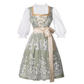 Traditionelles Dirndl für Damen mit eleganter Stickerei und Taillengürtel | J&B - 1 - Jasminaboutique.com