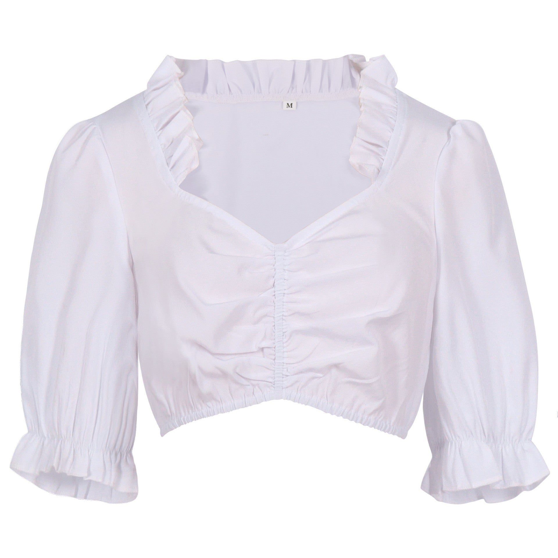 Traditionelles Dirndl für Damen mit eleganter Stickerei und Taillengürtel | J&B - 5 - Jasminaboutique.com