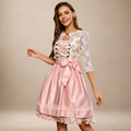 Dirndl Damen – Mit Spitzenärmeln und Schleifendetail | J&B - 4 - Jasminaboutique.com