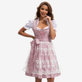 Dirndl Damen mit Herzausschnitt und Spitzen-Schürze | J&B - 1 - Jasminaboutique.com