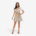 Dirndl Damen mit Spitzenverzierung und Taillengürtel | J&B - 1 - Jasminaboutique.com