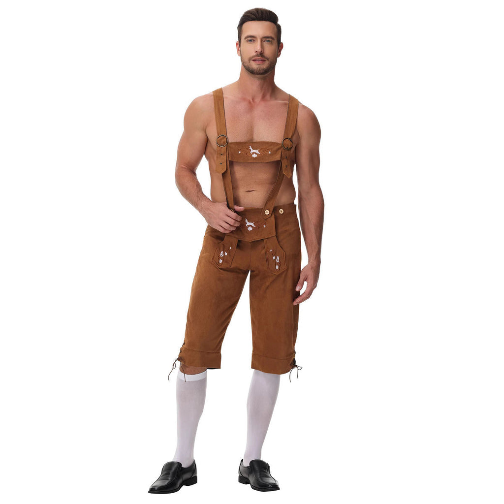 Herren Trachten-Shorts mit Stickerei | J&B - 6 - Jasminaboutique.com