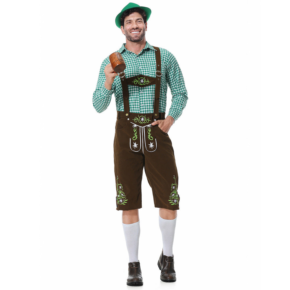 Herren-Trachten-Shorts mit aufwendigen Stickereien | J&B - 3 - Jasminaboutique.com