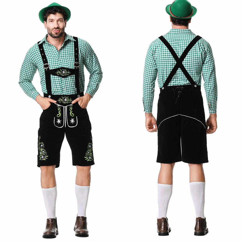 Herren-Trachten-Shorts mit aufwendigen Stickereien | J&B - 6 - Jasminaboutique.com
