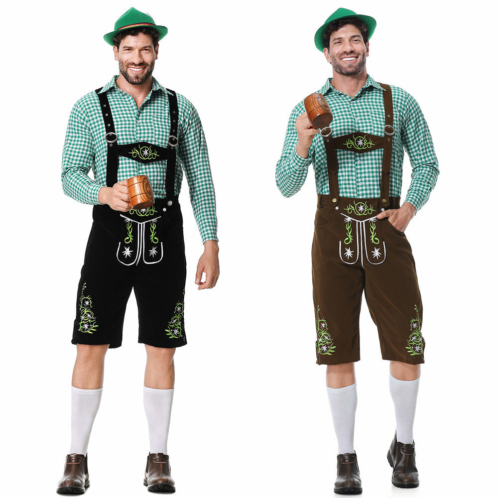 Herren-Trachten-Shorts mit aufwendigen Stickereien | J&B - 7 - Jasminaboutique.com