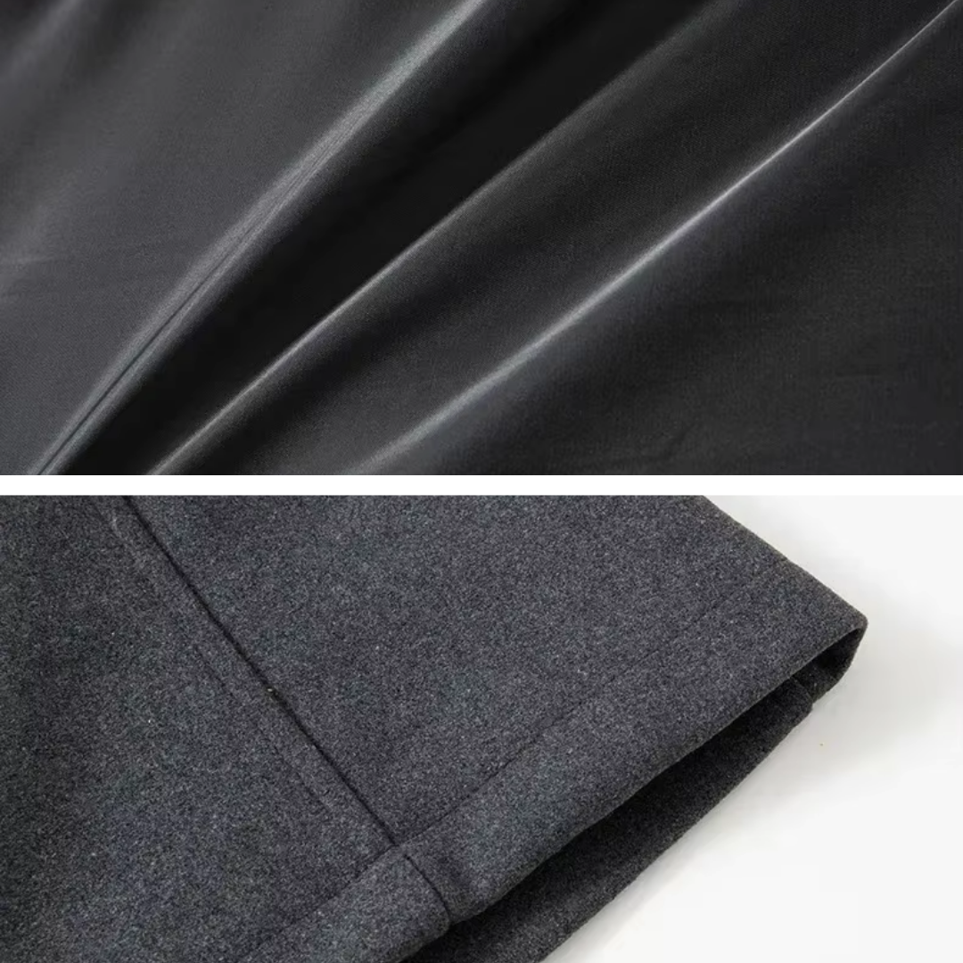 Peacoat für Herren mit stilvollem Kragen und taillierter Passform – Perfekt für den Winter - 15 - Jasminaboutique.com