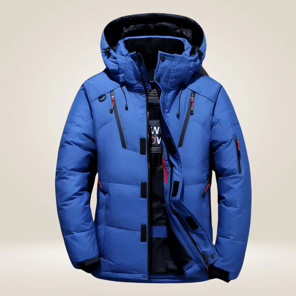 Wetterfeste Herrenjacke mit wärmender Isolierung | J&B - 1 - Jasminaboutique.com