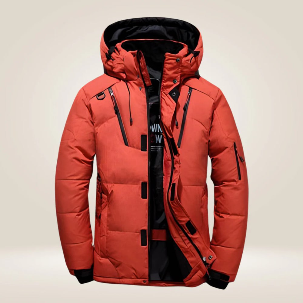 Wetterfeste Herrenjacke mit wärmender Isolierung | J&B - 3 - Jasminaboutique.com
