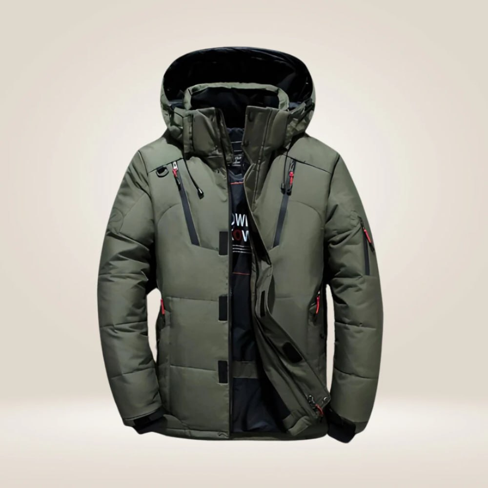 Wetterfeste Herrenjacke mit wärmender Isolierung | J&B - 4 - Jasminaboutique.com