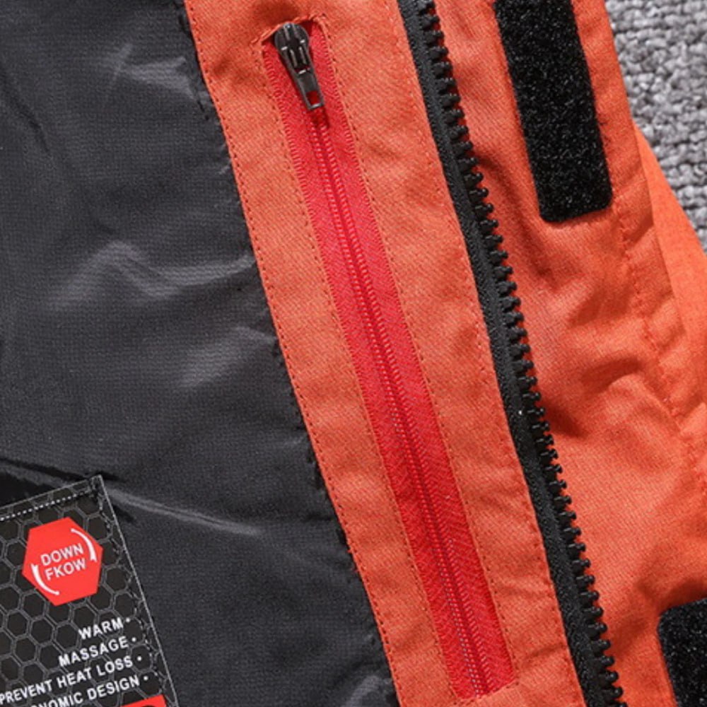 Funktionale Herrenjacke mit isolierender Wärme und praktischen Taschen | A&B - 8 - Annoboutique