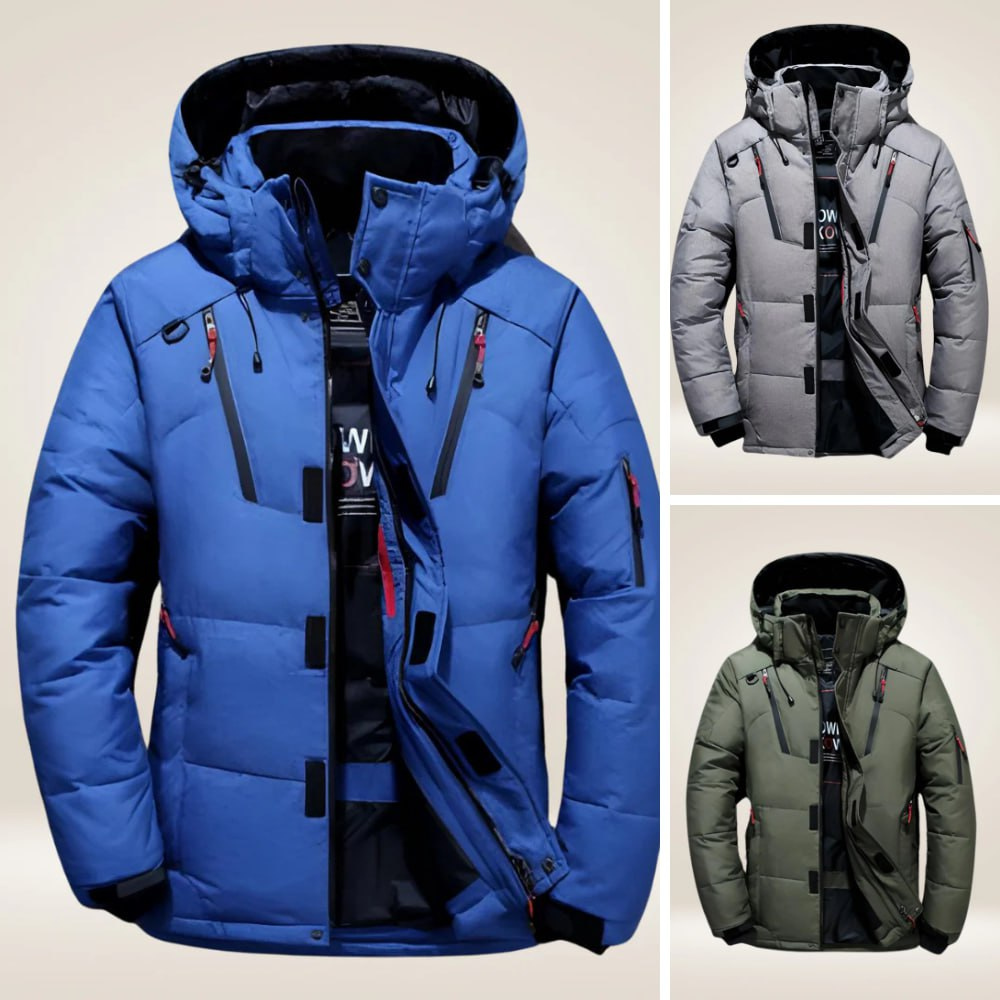 Wetterfeste Herrenjacke mit wärmender Isolierung | J&B - 13 - Jasminaboutique.com