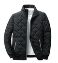 Moderne Herren Steppjacke mit Stehkragen und Reißverschluss | A&B - 1 - Annoboutique