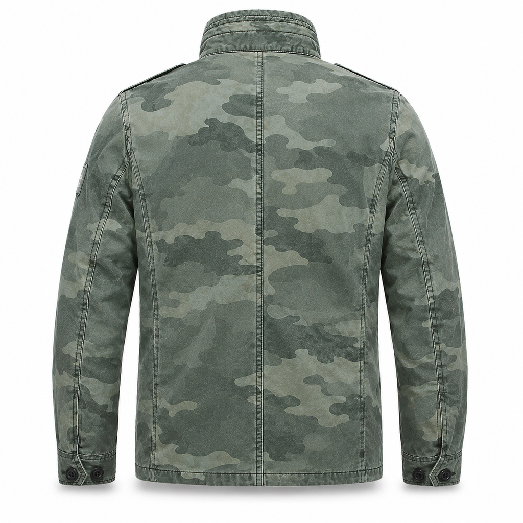 Herren Utility-Jacke mit strukturierter Passform und praktischen Taschen | J&B - 11 - Jasminaboutique.com