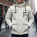 Winterjacke Herren mit abnehmbarer Kapuze und vielseitigen Taschen | J&B - 1 - Jasminaboutique.com