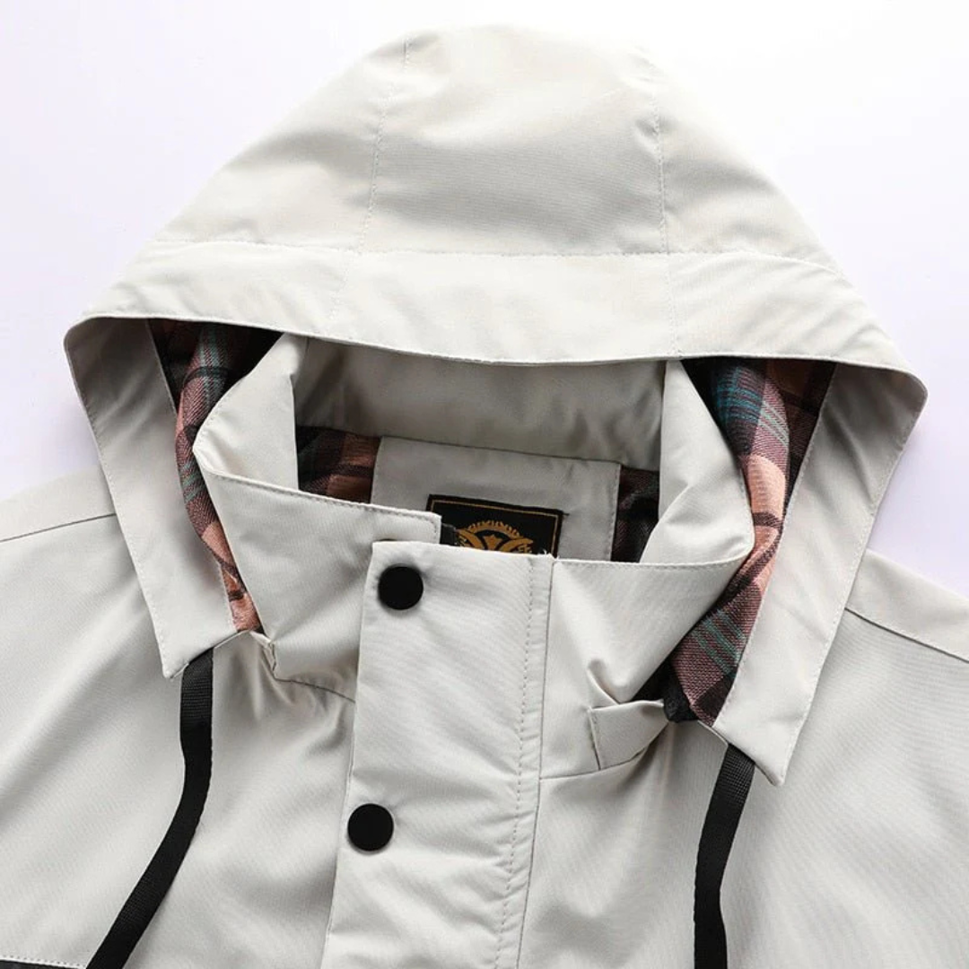 Winterjacke Herren mit abnehmbarer Kapuze und vielseitigen Taschen | J&B - 11 - Jasminaboutique.com