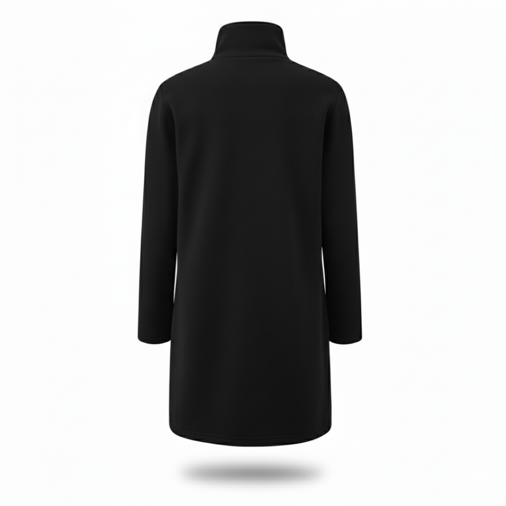 Damenmantel in eleganter Longline-Passform mit praktischen Taschen | J&B - 6 - Jasminaboutique.com