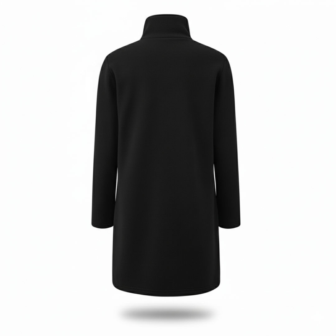 Damenmantel in eleganter Longline-Passform mit praktischen Taschen | J&B - 6 - Jasminaboutique.com