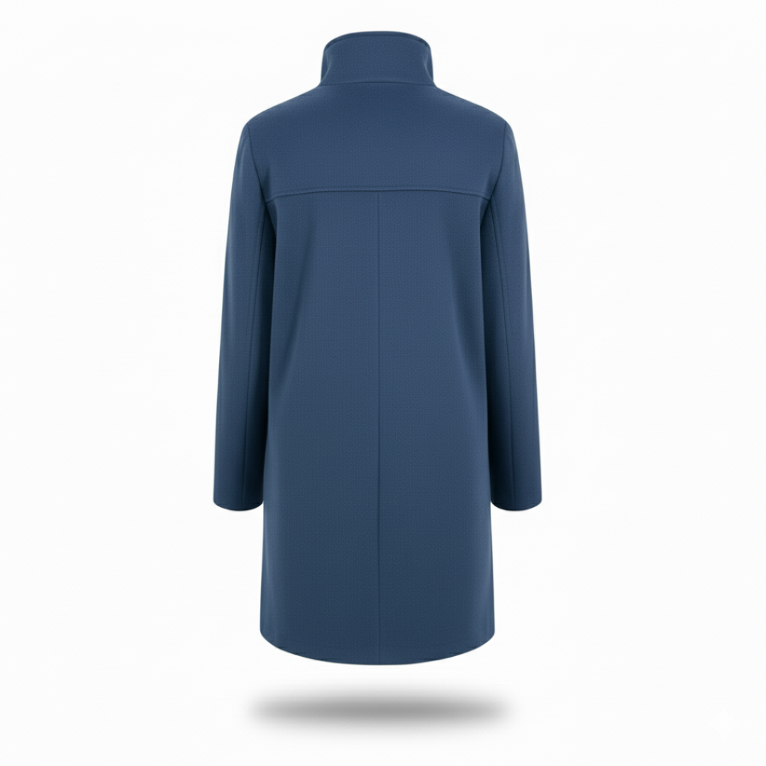 Damenmantel in eleganter Longline-Passform mit praktischen Taschen | J&B - 12 - Jasminaboutique.com