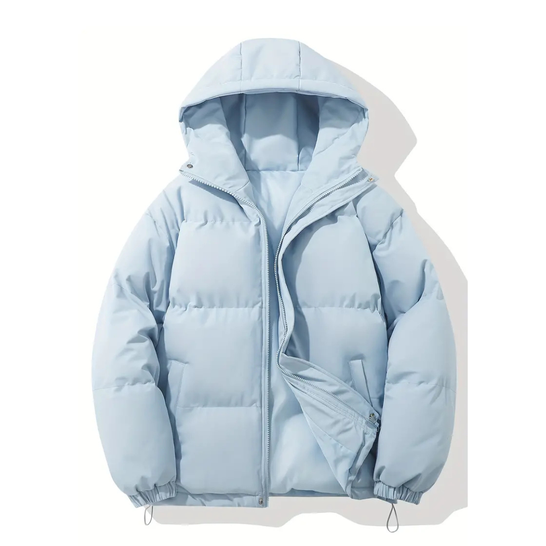 Damen Steppjacke mit Kapuze und Reißverschluss | J&B - 13 - Jasminaboutique.com