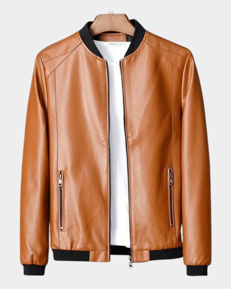 Bomberjacke Herren mit Reißverschlusstaschen und sportlichem Stehkragen | J&B - 3 - Jasminaboutique.com