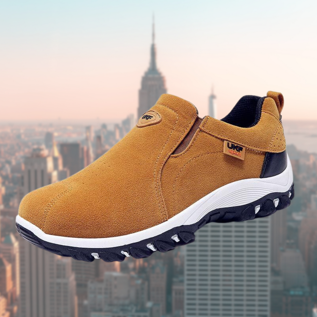 Slip-On Schuhe Herren mit gepolsterter Sohle und modernem Look | J&B - 1 - Jasminaboutique.com