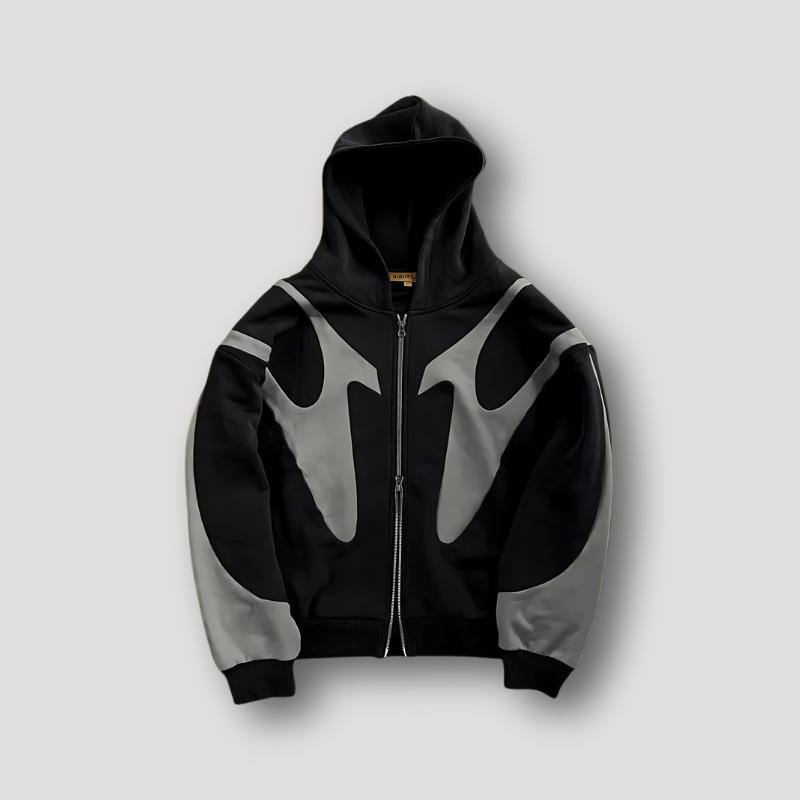 Hoodie Herren mit grafischem Design und Kapuze - J&B; - 2 - Jasminaboutique.com