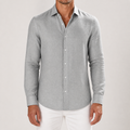 Herren Hemd mit langen Ärmeln und strukturiertem Look - J&B; - 1 - Jasminaboutique.com