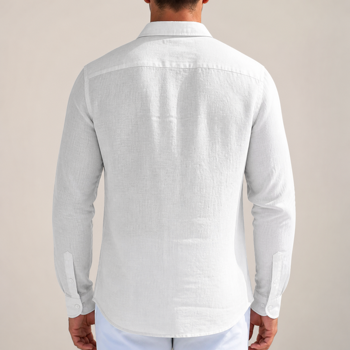 Herren Hemd mit langen Ärmeln und strukturiertem Look - J&B; - 5 - Jasminaboutique.com