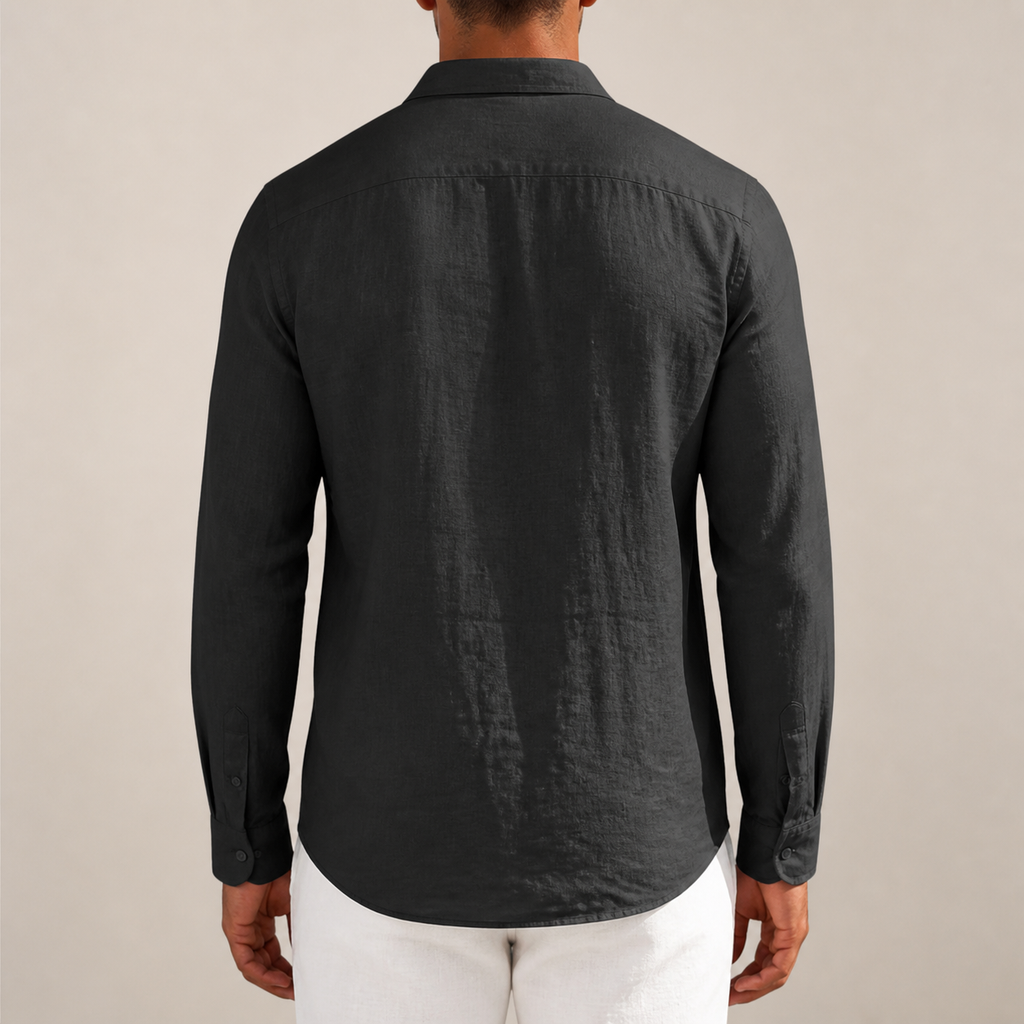 Herren Hemd mit langen Ärmeln und strukturiertem Look - J&B; - 11 - Jasminaboutique.com