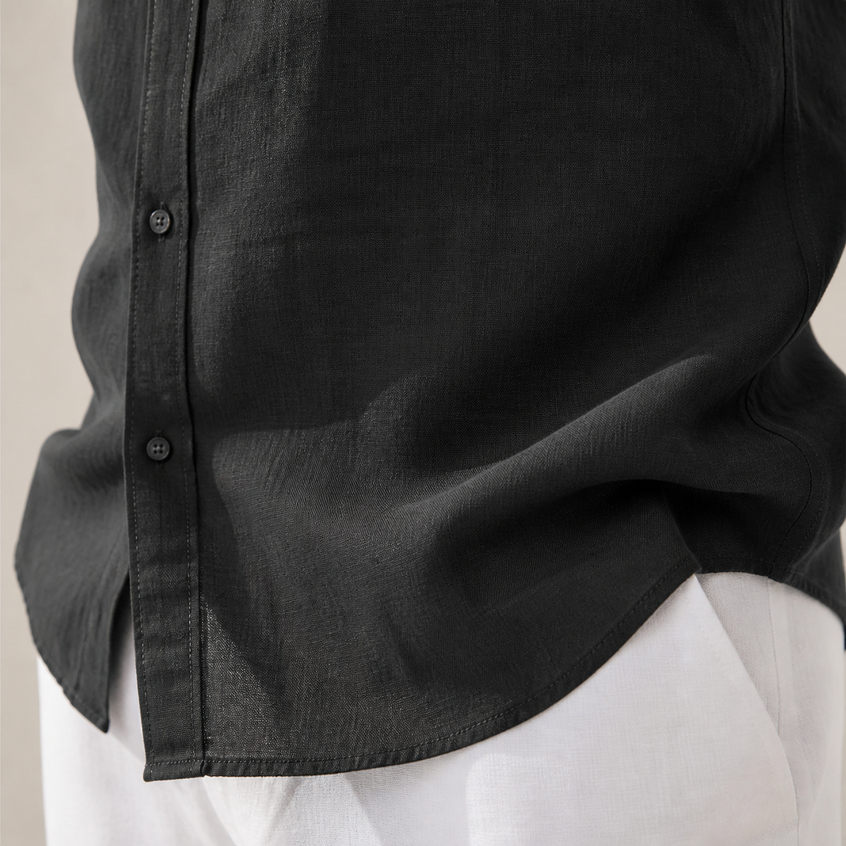 Herren Hemd mit langen Ärmeln und strukturiertem Look - J&B; - 12 - Jasminaboutique.com