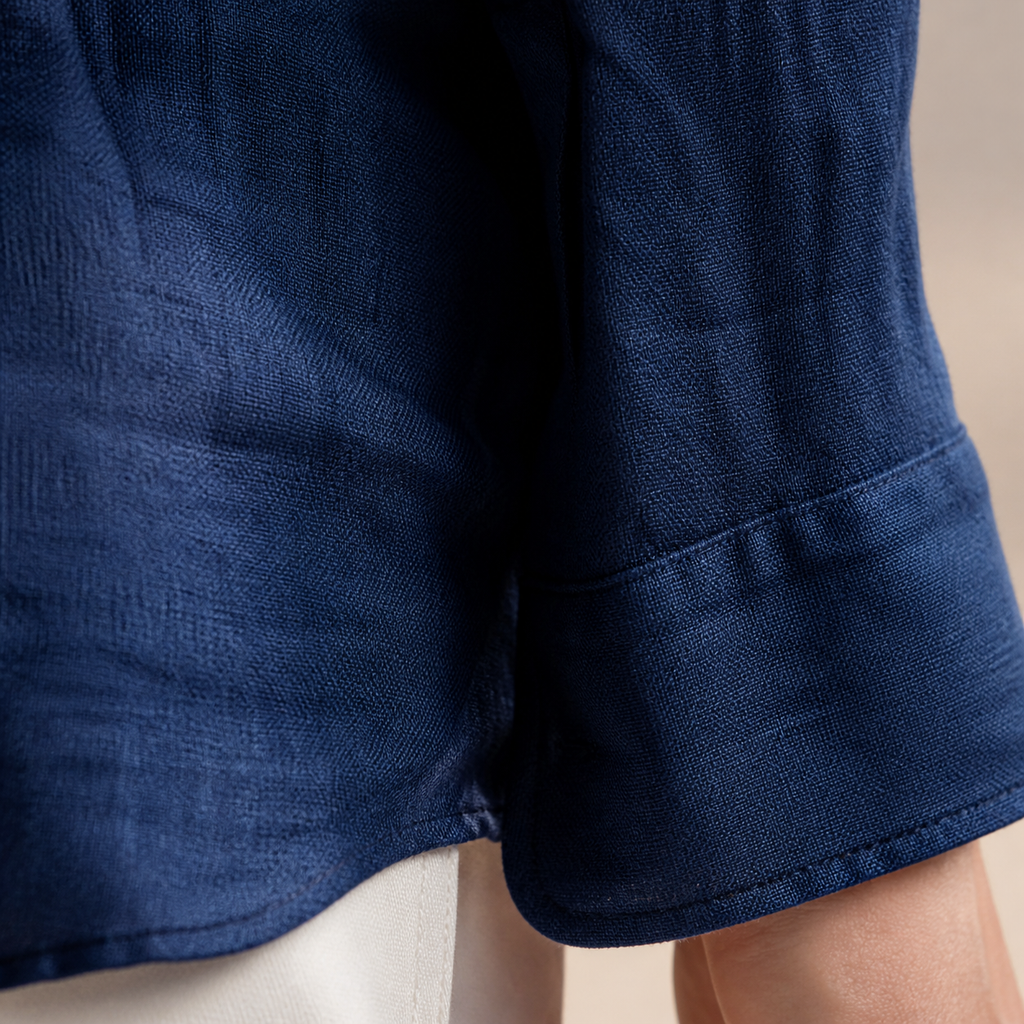 Herren Hemd mit langen Ärmeln und strukturiertem Look - J&B; - 15 - Jasminaboutique.com
