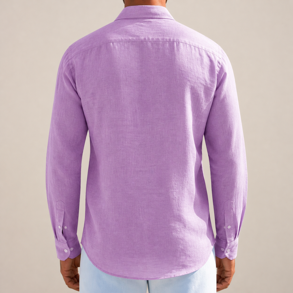 Herren Hemd mit langen Ärmeln und strukturiertem Look - J&B; - 17 - Jasminaboutique.com