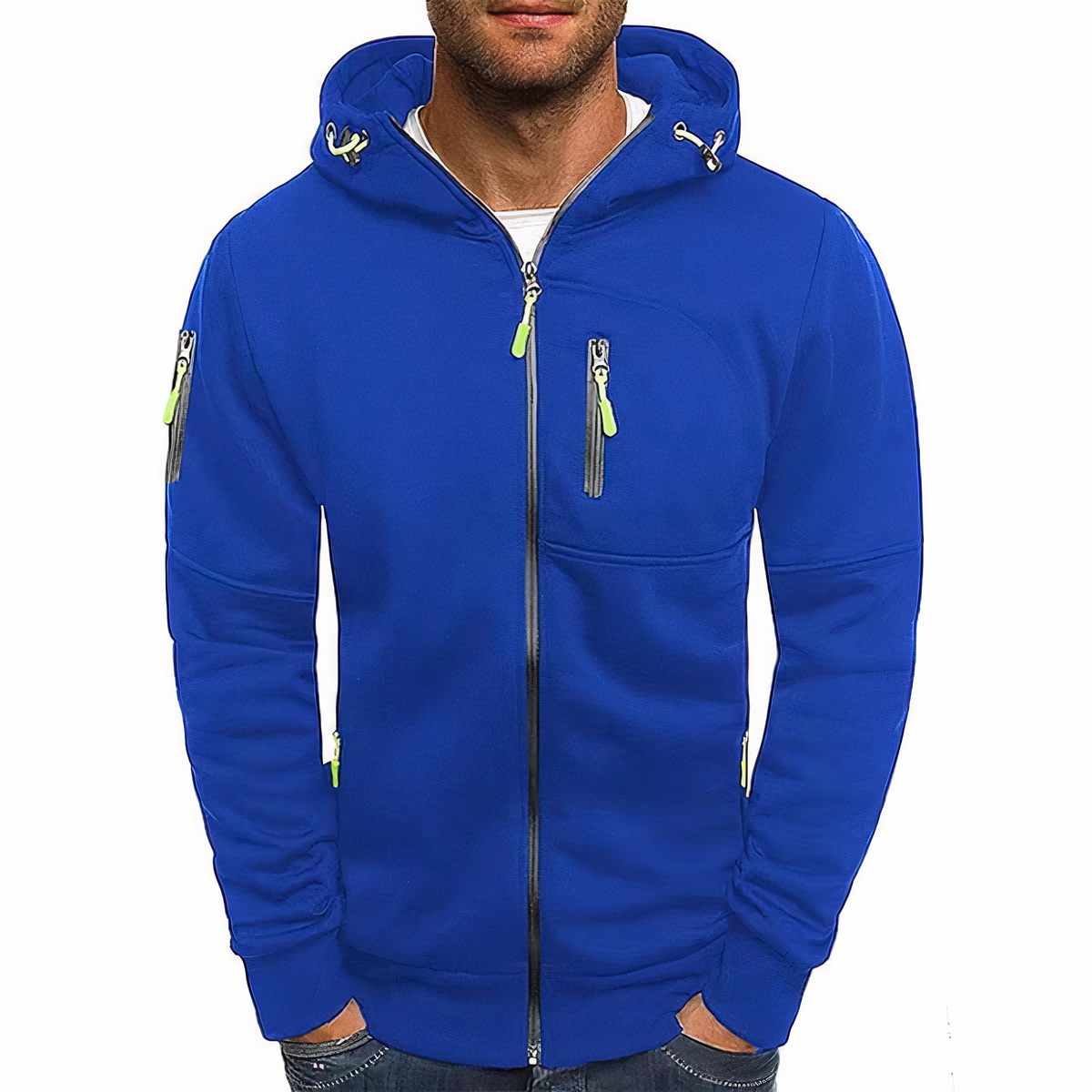 Hoodie Herren Sportlicher Look mit praktischen Taschen - J&B; - 5 - Jasminaboutique.com