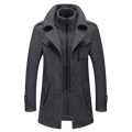 Herren Mantel mit modernem Schnitt und praktischen Taschen - J&B - 3 - Jasminaboutique.com