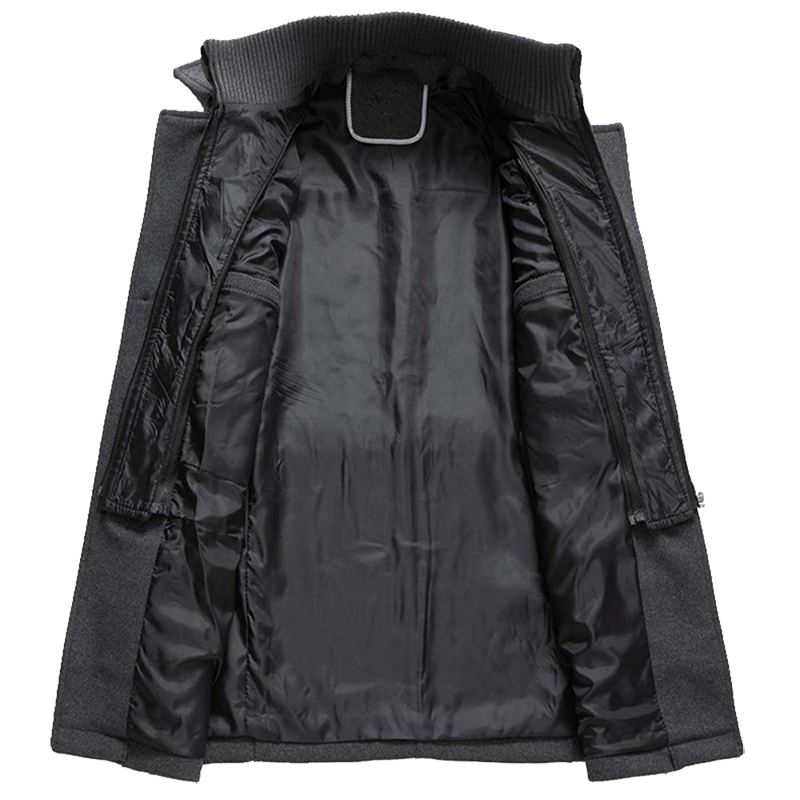 Herren Mantel mit modernem Schnitt und praktischen Taschen - J&B - 4 - Jasminaboutique.com