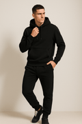 Lounge Set Unisex mit Hoodie und Jogginghose Bequemer Schnitt - J&B - 3 - Jasminaboutique.com