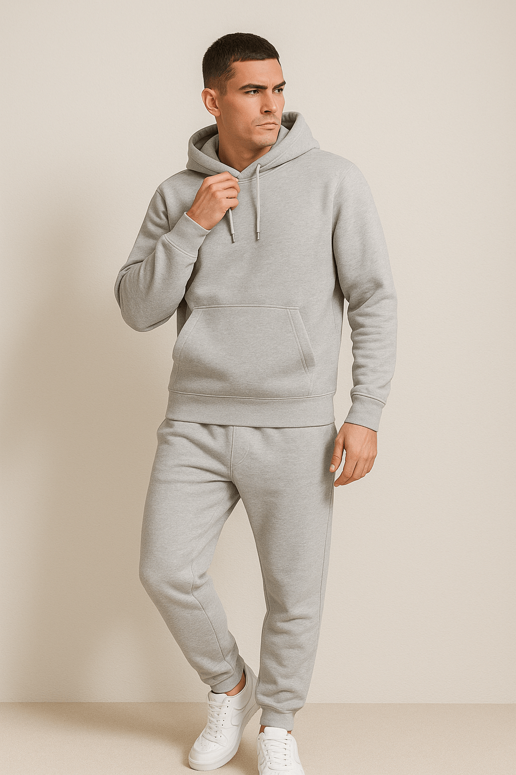 Lounge Set Unisex mit Hoodie und Jogginghose Bequemer Schnitt - J&B - 7 - Jasminaboutique.com