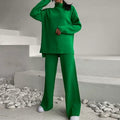 Zweiteiler Damen Outfit mit lockerer Passform und Stehkragen | A&Z - 2 - Atelier-Zofia