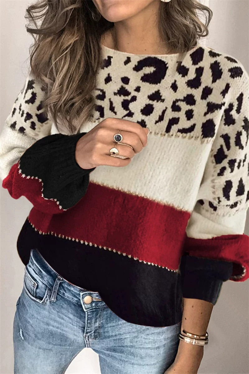 Pullover Damen mit lässigem Schnitt und trendigen Akzenten | A&Z - 2 - Atelier-Zofia