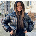 Damen Kurzjacke mit lässigem Schnitt und elastischen Bündchen | A&Z - 3 - Atelier-Zofia