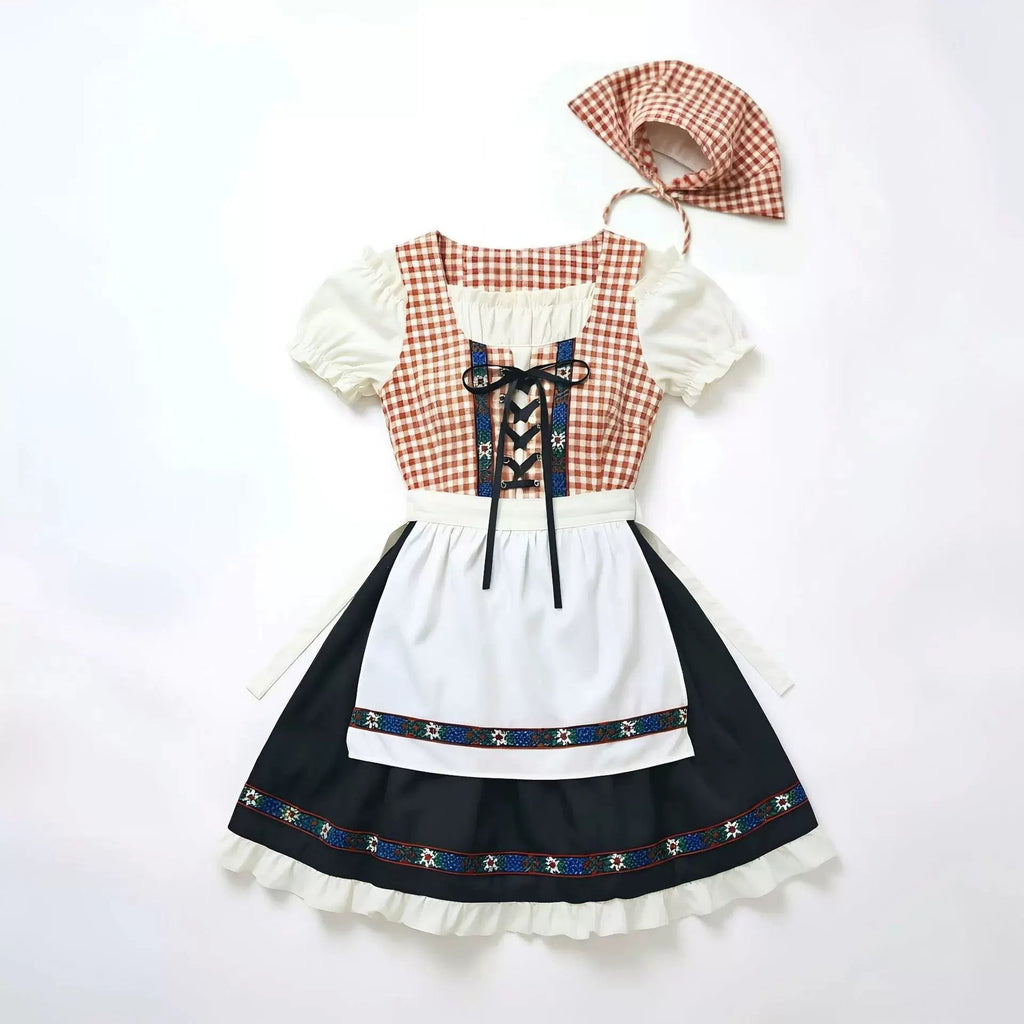 Dirndl Damen mit Bluse und Schürze | A&Z - 4 - Atelier-Zofia