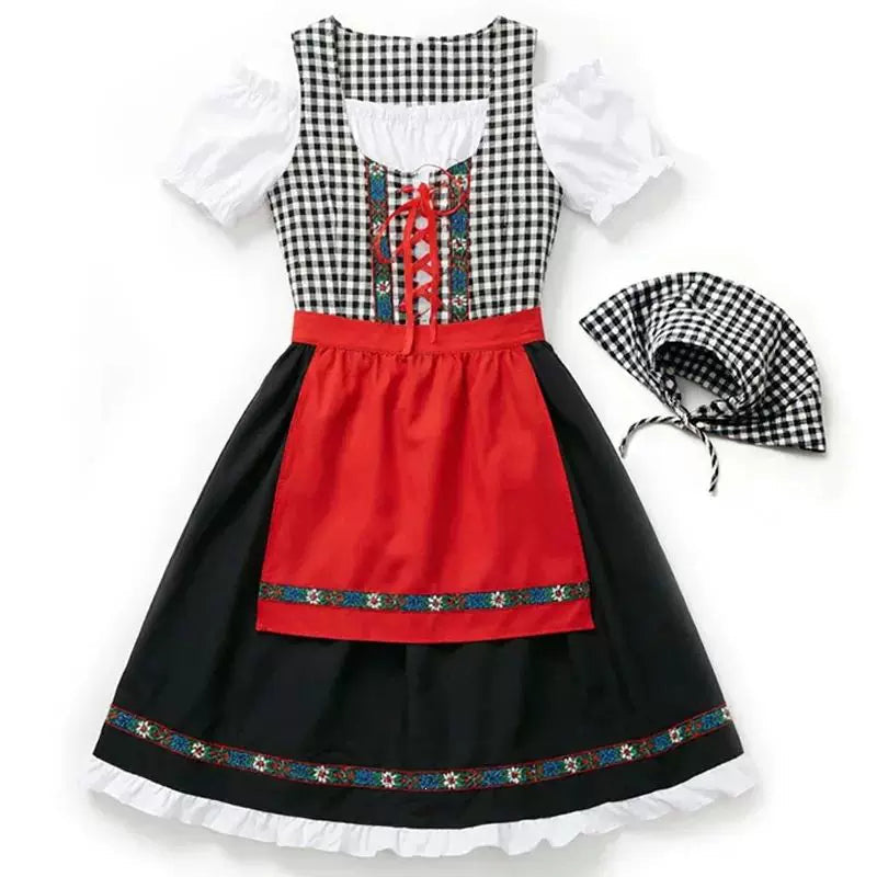 Dirndl Damen mit Bluse und Schürze | A&Z - 5 - Atelier-Zofia