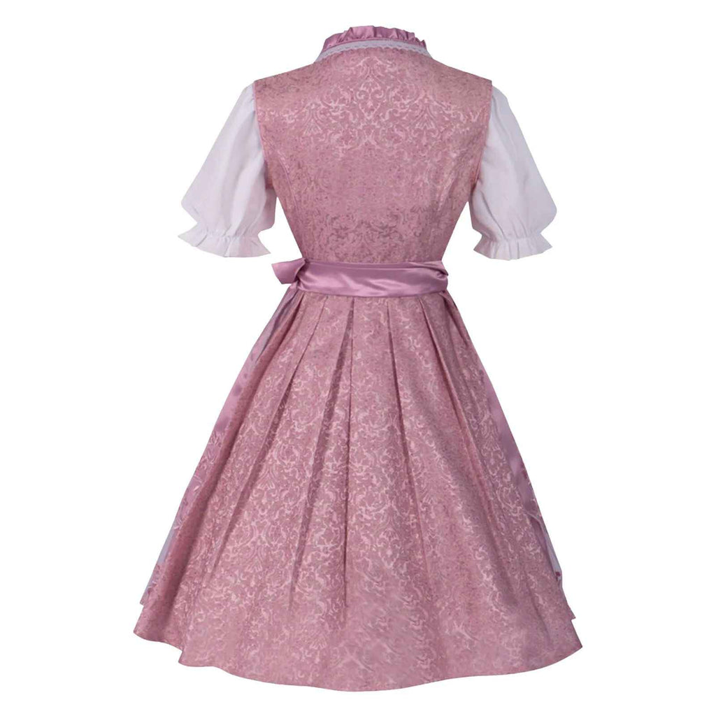 Dirndl Damen mit traditionellem Schnitt und Rüsche | A&Z - 2 - Atelier-Zofia
