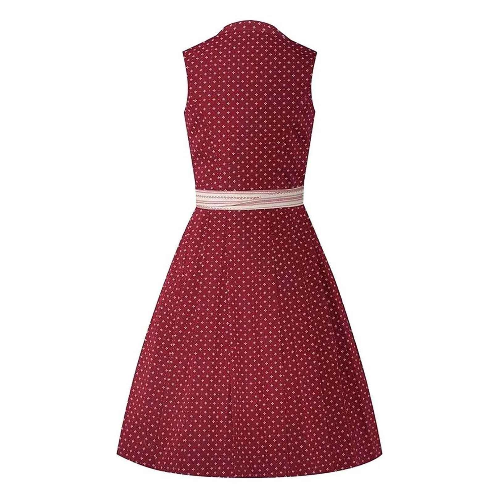 Dirndl Kleid Damen mit tailliertem Schnitt und schwingendem Rock | A&Z - 2 - Atelier-Zofia