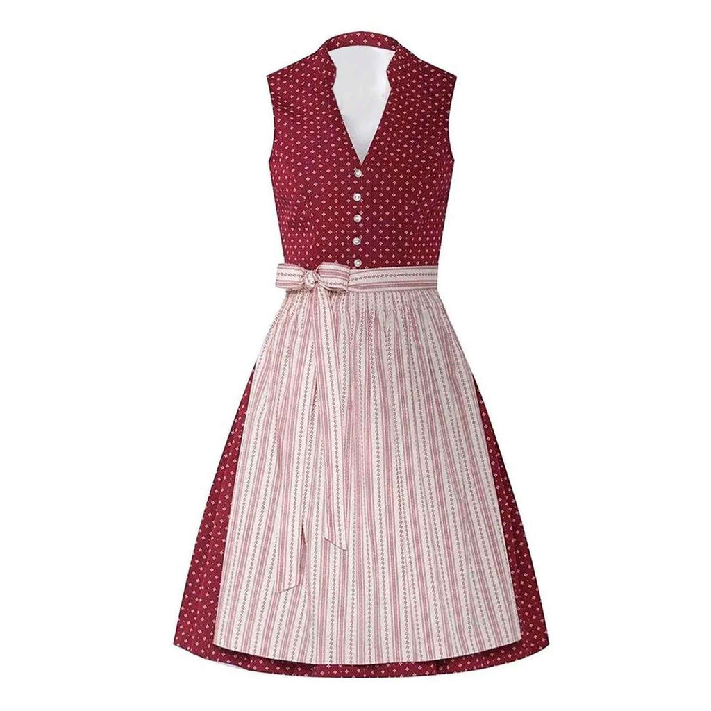 Dirndl Kleid Damen mit tailliertem Schnitt und schwingendem Rock | A&Z - 5 - Atelier-Zofia